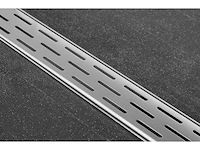 Easy drain - easy drain compact 50 ff - - douchegoot 80cm met flens en zijuitloop 50 mm - afbeelding 3 van  4