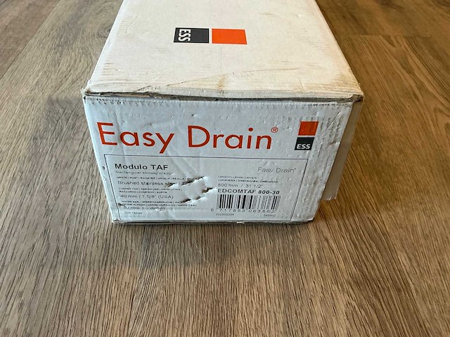 Easy drain - modulo taf - douchegoot 80 cm - afbeelding 2 van  3