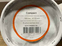 Easy drain compact 6x80cm rvs afvoergoot (2x) - afbeelding 3 van  3