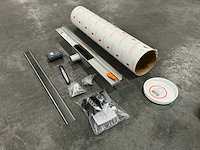 Easy drain compact wall douchegoot 800mm rvs - afbeelding 2 van  6
