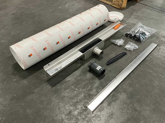 Easy drain compact wall douchegoot 800mm rvs - afbeelding 6 van  6
