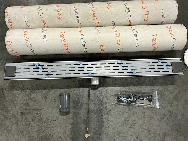 Easy drain fixt douchegoot 1000mm rvs (2x) - afbeelding 2 van  3