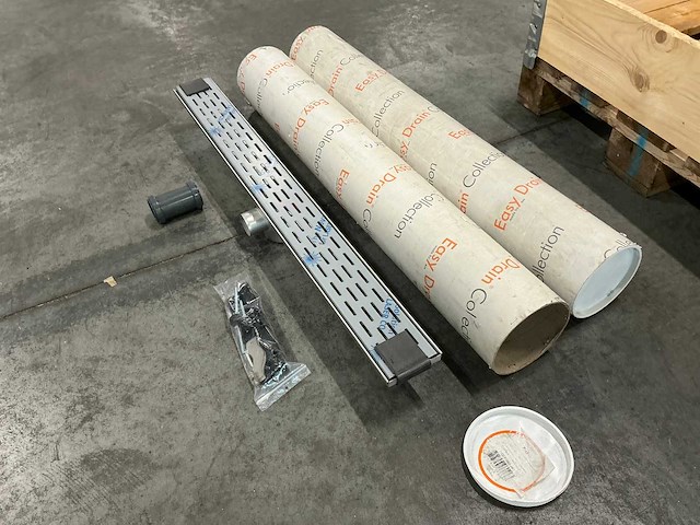 Easy drain fixt douchegoot 1000mm rvs (2x) - afbeelding 3 van  6