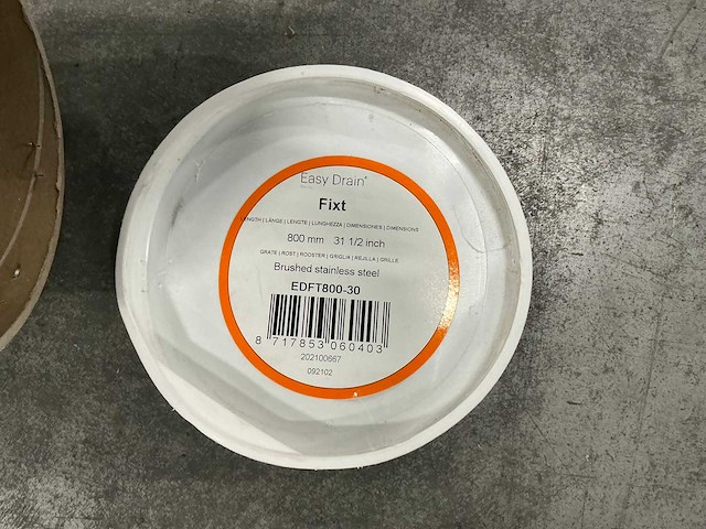 Easy drain fixt edft800-30 douchegoot 800mm rvs - afbeelding 4 van  4