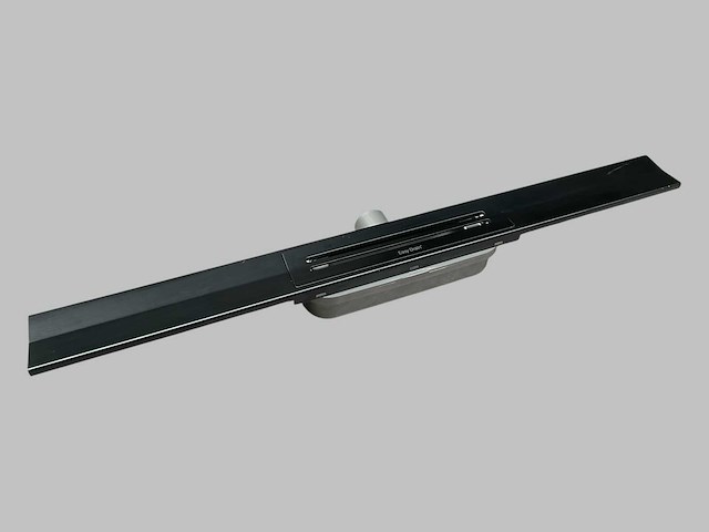 Easy drain r-line clean color douchegoot 70 cm mat zwart - afbeelding 1 van  3