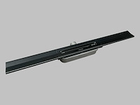 Easy drain r-line clean color douchegoot 70 cm mat zwart - afbeelding 1 van  3