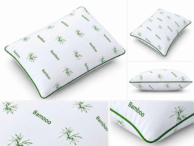 Easy dream bamboo hoofdkussen mf85gsm 50x70 cm (19x) - afbeelding 2 van  4