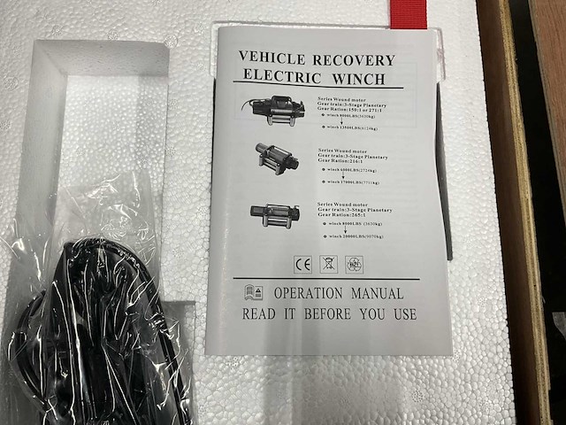 Easy-going - 12000 lb / 5,5 ton bumperlier - 12 volt - kabellier - afbeelding 8 van  22