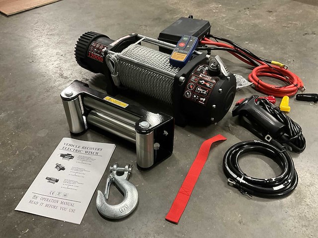 Easy-going - 12000 lb / 5,5 ton bumperlier - 12 volt - kabellier - afbeelding 4 van  22