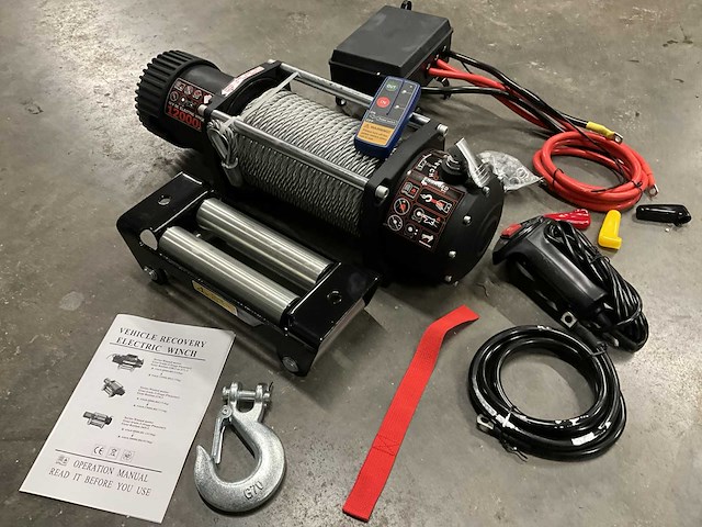 Easy-going - 12000 lb / 5,5 ton bumperlier - 12 volt - kabellier - afbeelding 9 van  22