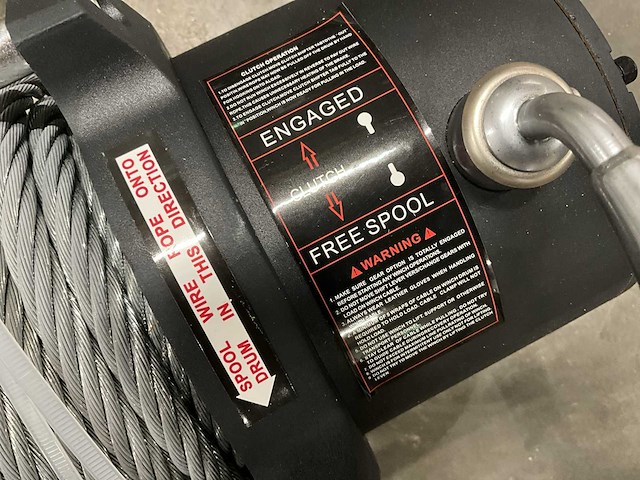 Easy-going - 20000 lb / 9 ton bumperlier - 12 volt - kabellier - afbeelding 8 van  10