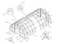 Easy-going - (24x12,20x6,10 meter) - garage tent / opslag shelter 408020r - 2025 - afbeelding 11 van  16