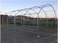 Easy-going - (8x8x4 meter) - army green - dierenverblijf / shelter 8 meter - 2025 - afbeelding 8 van  9