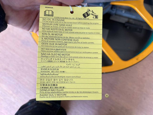 Easy-going - dmr600 - honda 4,8 pk - power trowel / kanten vlinder machine - 2026 - afbeelding 4 van  12