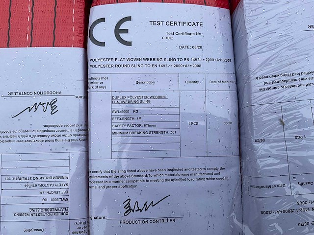 Easy-going - duplex - 2 t/m 5 ton - 2 t/m 6 meter - hijsband (22x) - afbeelding 2 van  22