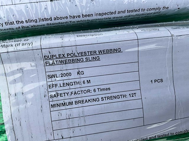 Easy-going - duplex - 2 t/m 5 ton - 2 t/m 6 meter - hijsband (22x) - afbeelding 22 van  22