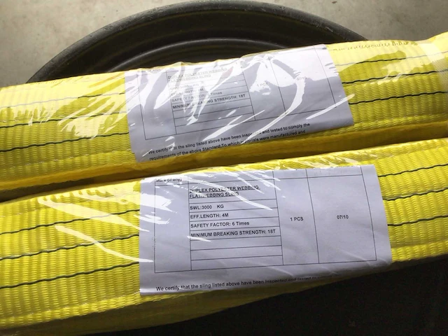 Easy-going - duplex - 3 ton - 4 meter - hijsbanden (2x) - afbeelding 3 van  4