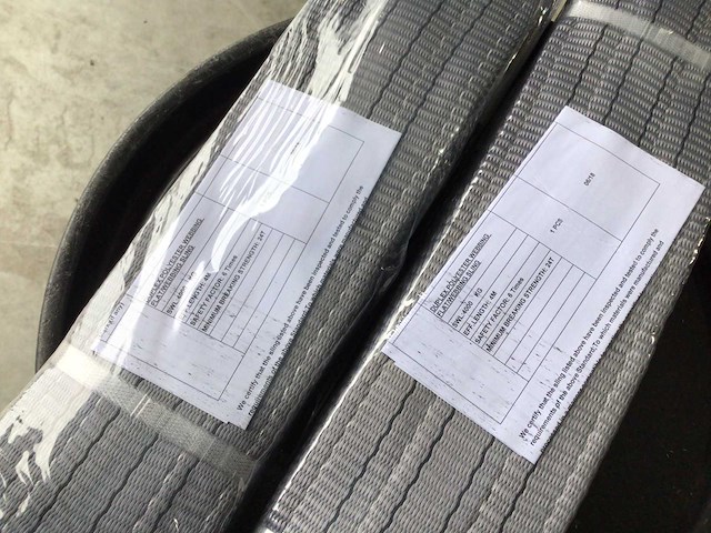 Easy-going - duplex - 4 ton - 4 meter - hijsband (2x). - afbeelding 3 van  4