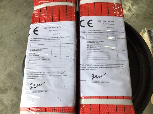 Easy-going - duplex - 5 ton - 6 meter - hijsband (2x) - afbeelding 2 van  3