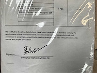 Easy-going - duplex - 6 ton - 4 meter - hijsband (2x) - afbeelding 3 van  4