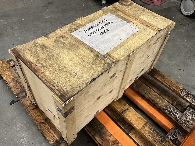 Easy-going - gietijzeren aambeeld - enkele hoorn - type 400 lbs - afbeelding 8 van  16