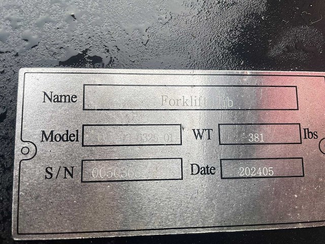 Easy-going - jib ccd-8-2/5 ft - heftruck jib - 2025 - afbeelding 3 van  12