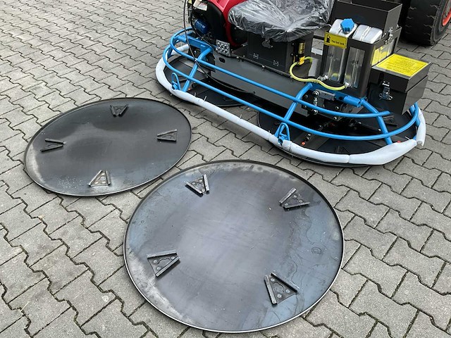 Easy-going - mangaanstaal - afwerkbladen schuur schijf pan - trowelmachine - 2024 (2x) - afbeelding 2 van  6