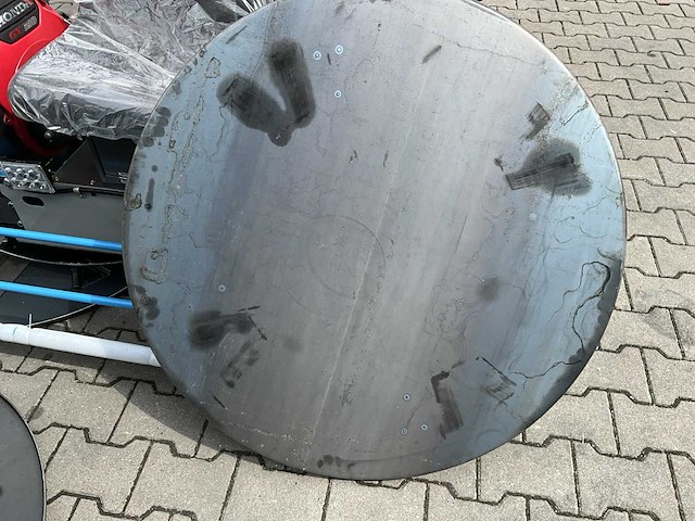 Easy-going - mangaanstaal - afwerkbladen schuur schijf pan - trowelmachine - 2024 (2x) - afbeelding 2 van  10