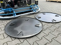 Easy-going - mangaanstaal - afwerkbladen schuur schijf pan - trowelmachine - 2024 (2x) - afbeelding 1 van  3