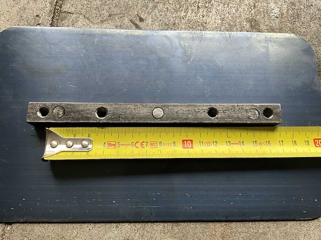 Easy-going - mangaanstaal / mgj800 - afwerkbladen vlinder- trowelmachine - 2025 (4x) - afbeelding 4 van  7