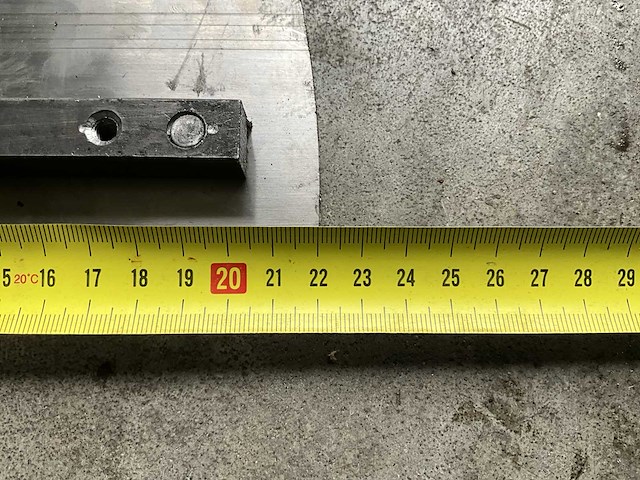 Easy-going - mangaanstaal / sbj600 - afwerkbladen vlinder- trowelmachine - 2025 (4x) - afbeelding 3 van  4