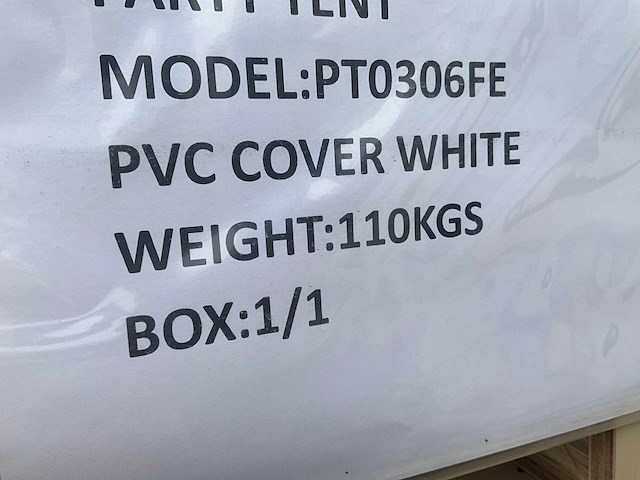 Easy-going - pt 0306fe - (6,0 x 3,0 x 2,8 mtr) - partytent - afbeelding 6 van  6