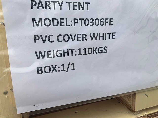 Easy-going - pt 0306fe - (6,0 x 3,0 x 2,8 mtr) - partytent - afbeelding 6 van  7