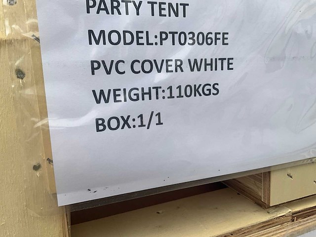 Easy-going - pt 0306fe - (6,0 x 3,0 x 2,8 mtr) - partytent - afbeelding 5 van  5