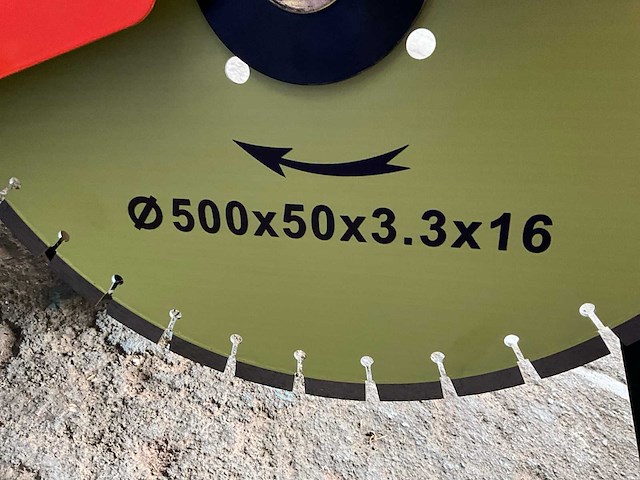 Easy-going - rc18 / q500a - honda x390 (11,7 pk) - beton- asfalt zaagmachine -2025 - afbeelding 4 van  19