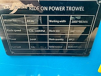 Easy-going - rt36 - ride on power trowel / dubbele vlindermachine - 2025 - afbeelding 51 van  57