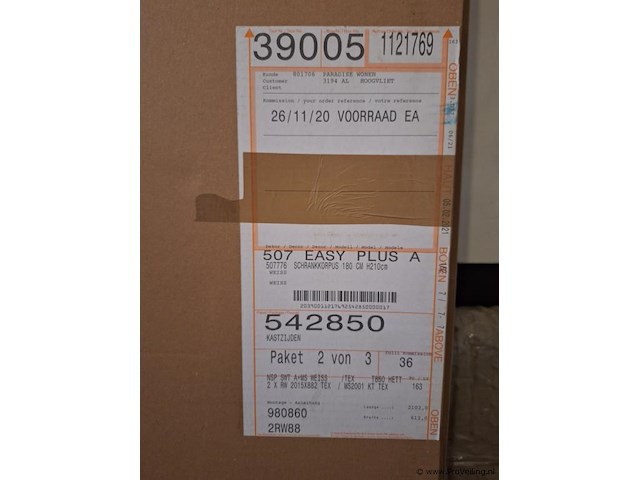 Easy plus kledingkast - lengte ca. 225 cm; breedte ca. 180 cm - afbeelding 2 van  2