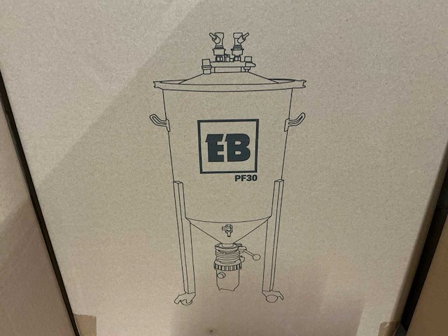 Easybrew pf30 roestvrijstalen vergistingsvast 30ltr - afbeelding 2 van  6