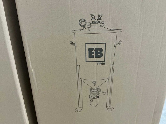 Easybrew pf60 roestvrijstalen vergistingsvast 60ltr - afbeelding 2 van  9