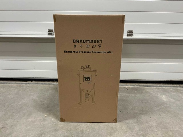 Easybrew pf60 roestvrijstalen vergistingsvast - afbeelding 1 van  9