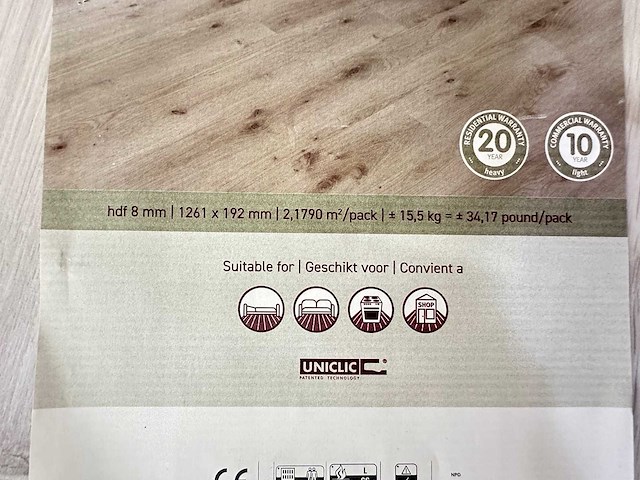 Easyclick - laminaatvloer 50m2 - afbeelding 6 van  6