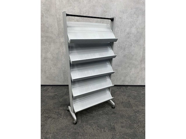 Easydisplays - kunststof verrijdbaar folder display - afbeelding 3 van  6