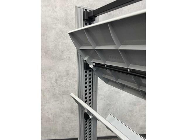 Easydisplays - kunststof verrijdbaar folder display - afbeelding 2 van  8