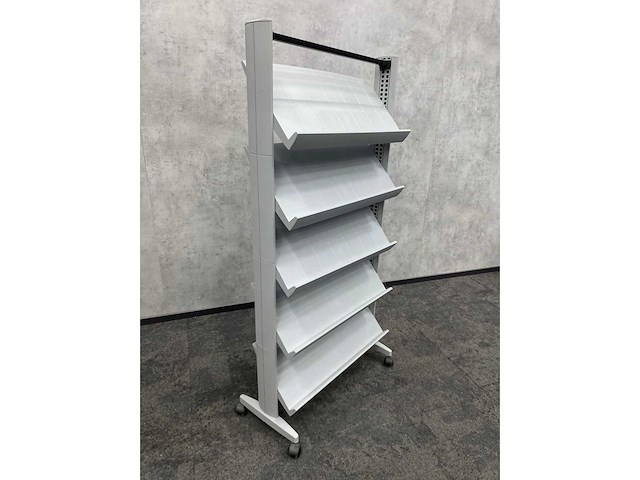 Easydisplays - kunststof verrijdbaar folder display - afbeelding 5 van  8