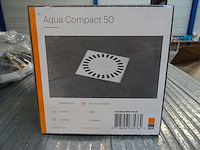 Easydrain - aqua compact 50 - doucheput (10x) - afbeelding 1 van  1