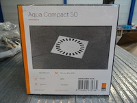 Easydrain - aqua compact 50 - doucheput (20x) - afbeelding 1 van  1