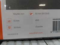 Easydrain - aqua compact 50 - doucheput (20x) - afbeelding 3 van  3
