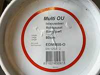 Easydrain multi inbouwdeel met onderuitloop 80 cm - afbeelding 2 van  2