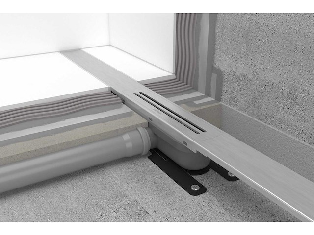 Easydrain r-line clean wall douchegoot 120 cm - afbeelding 1 van  4