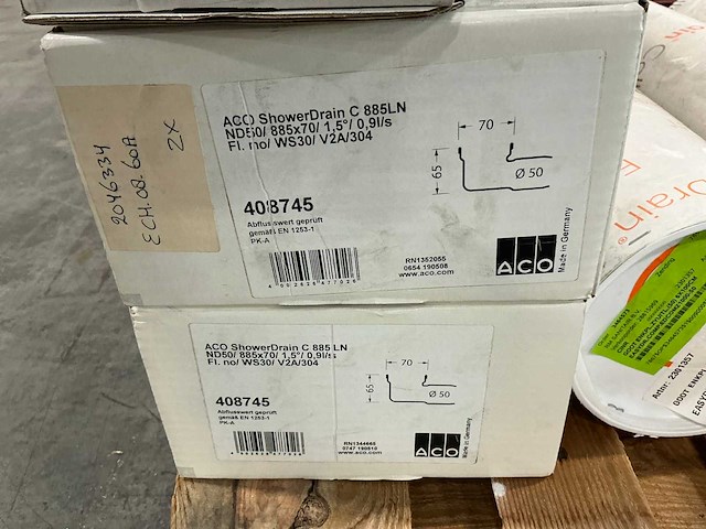 Easydrain/aco douchegoten diverse maten (6x) - afbeelding 5 van  13